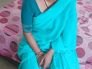 Hot Indian Desi village bhabhi was roleplay Hindi xxx village sexual congress in clear Hindi audio give a speech to