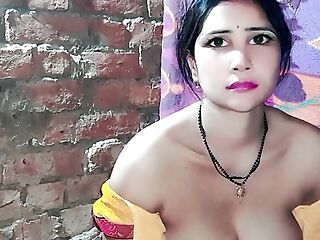 Sexy wife is desperate be incumbent on hardcore making love (Full Hindi Audio)