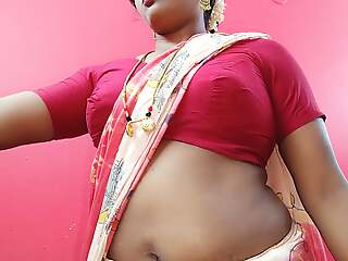 Telugu beautiful saree big boobs blue MAID fucking house owner, telugu FIRTY talks.