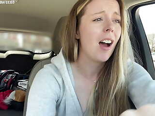 Day in the Life of a Camgirl! Testing New Toys in the Drive Thru + Mall! so Many Orgasms!!