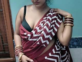 Newly married Desi Bhabhi is not glad about her husband