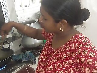 Kitchen time first time Bhabhi full Romance