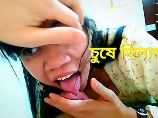 Bangladeshi horny GF on every side blowjob her BF and did enjoying sex.