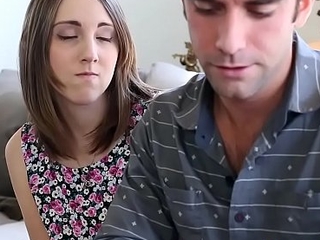 Cute teen unused lets her boyfriend fuck her pain in the neck