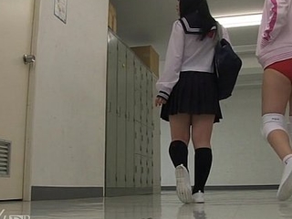 Innocent school gloomy cock sluts gives blowjobs and hand jobs for adjunct credit